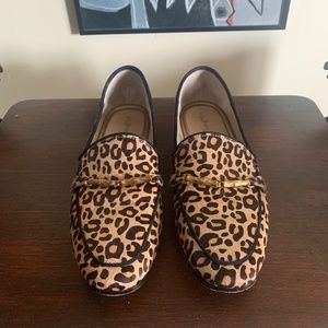 J. McLaughlin Leopard Dillon Loafers 7.5
